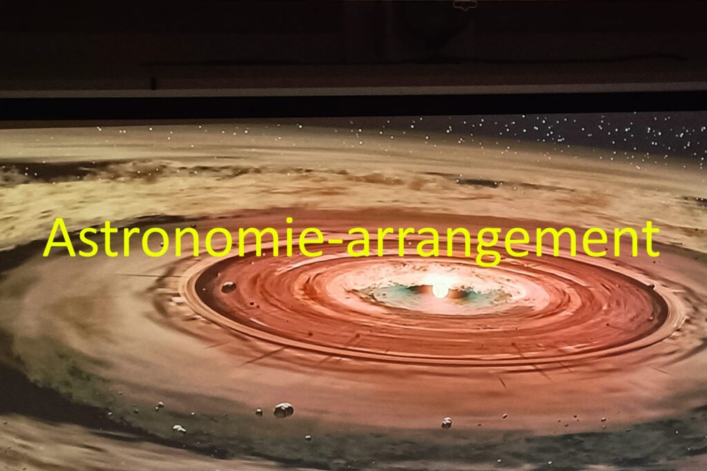 Een astronomie arrangement in Sterrenwacht de Weerribben. Een van de mogelijkheden om in deze sterrenwacht het heelal te observeren. 