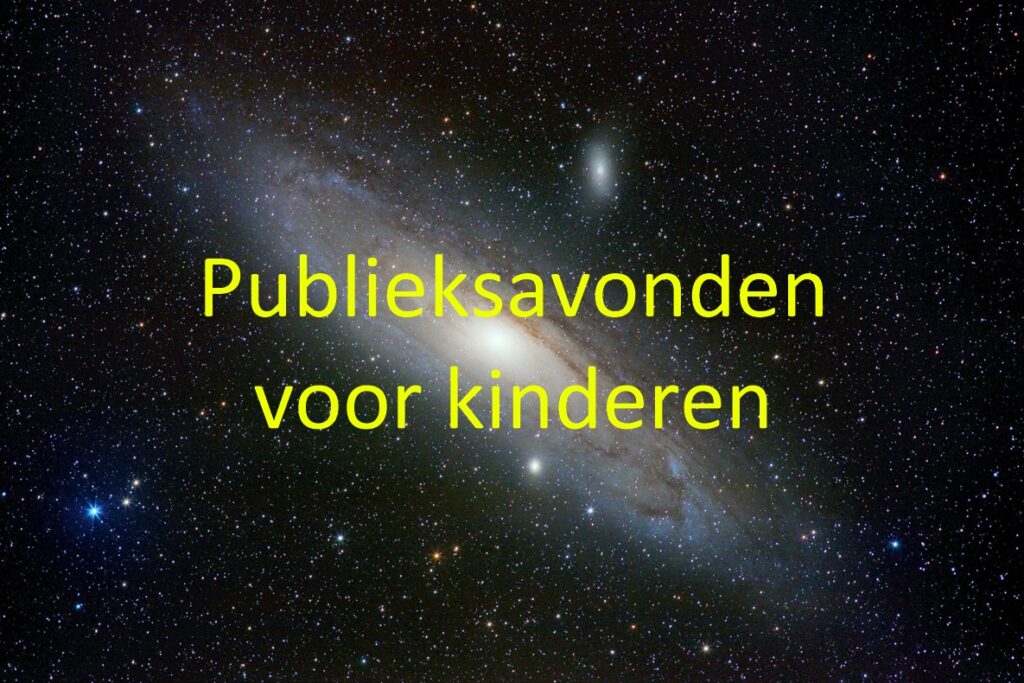 In Sterrenwacht de Weerribben kunnen ook kinderen naar de sterren kijken. Bijvoorbeeld op de speciale publieksavonden voor kinderen.